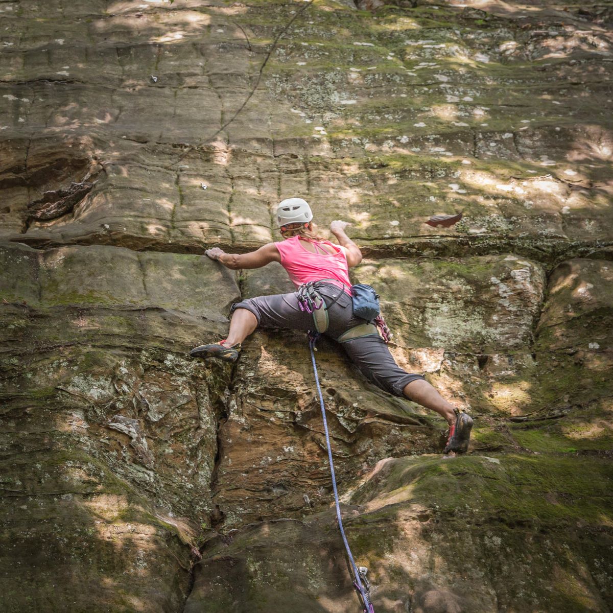 Rock climbing Kentucky Red River Gorge